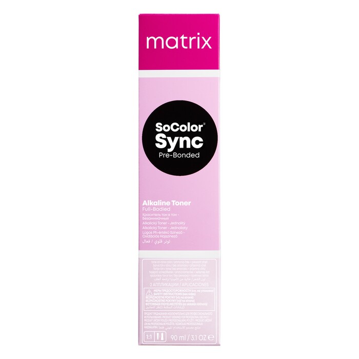 7AA Безаммиачный краситель Matrix SoColor Sync  90мл